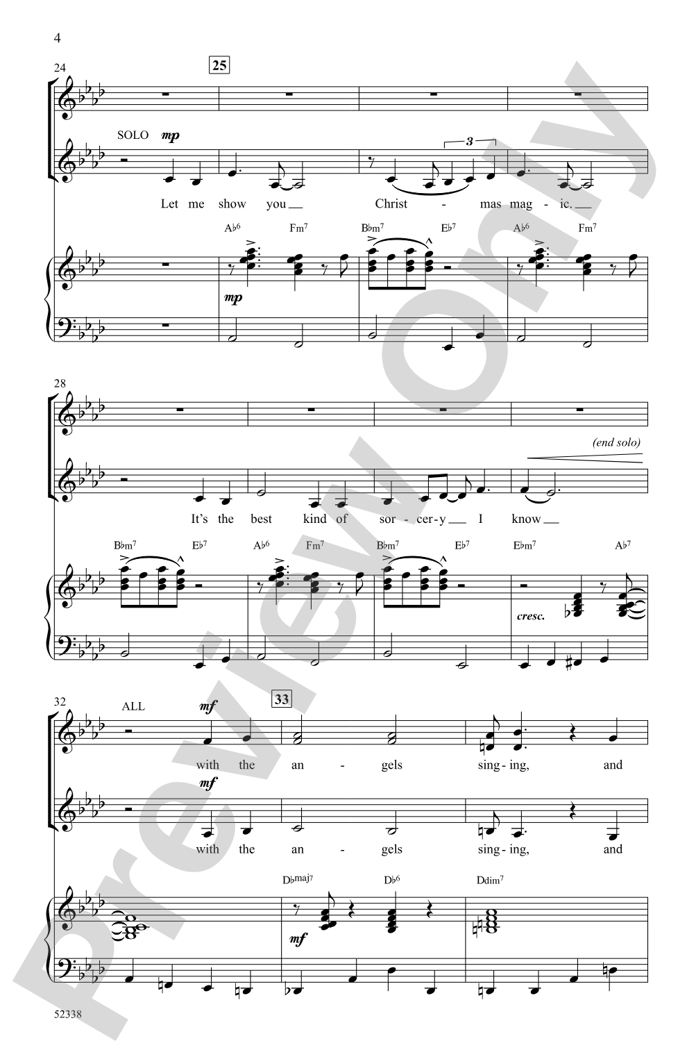 Christmas Magic: SSA Choral Octavo