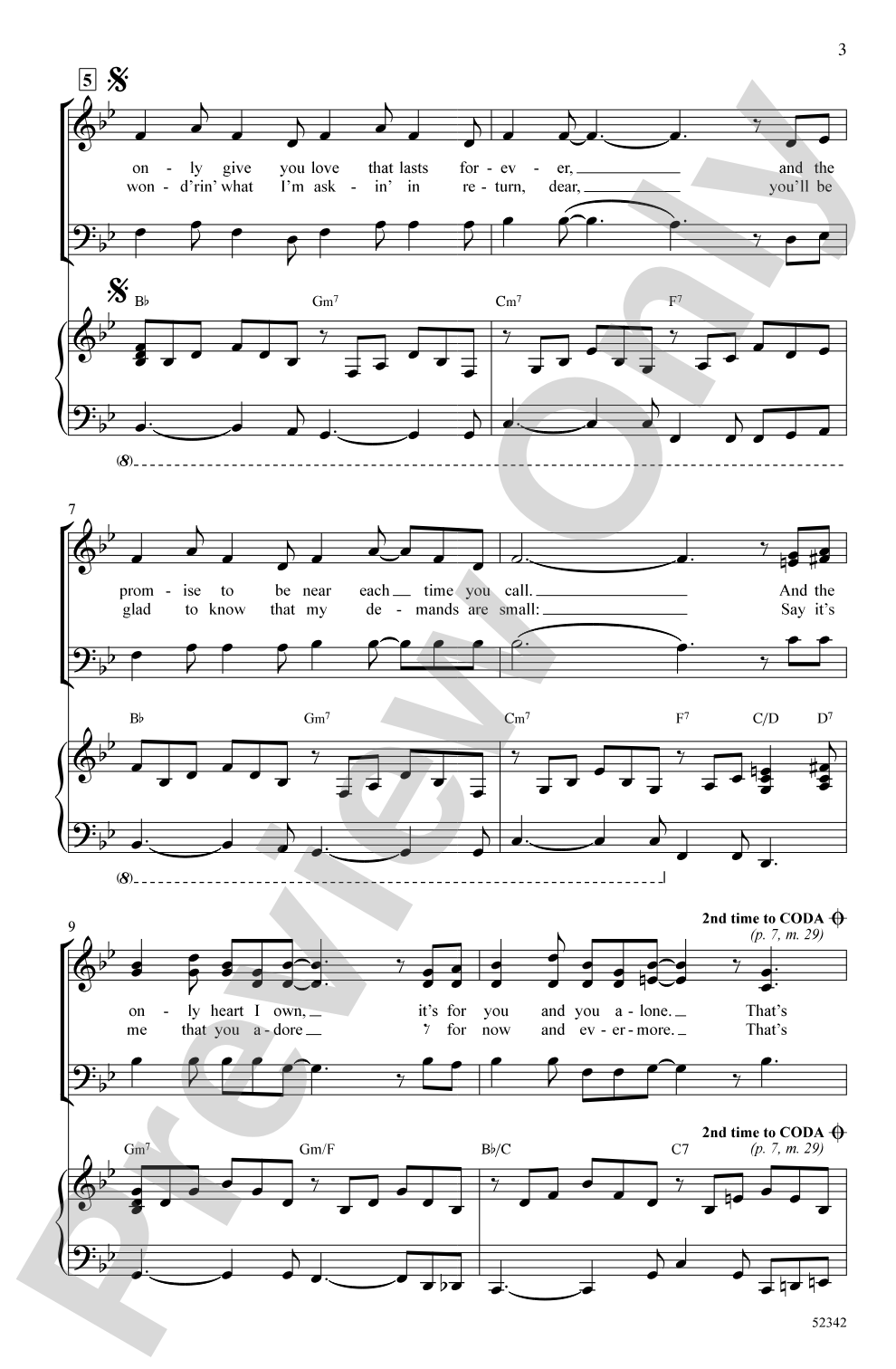 That's All: SAB Choral Octavo