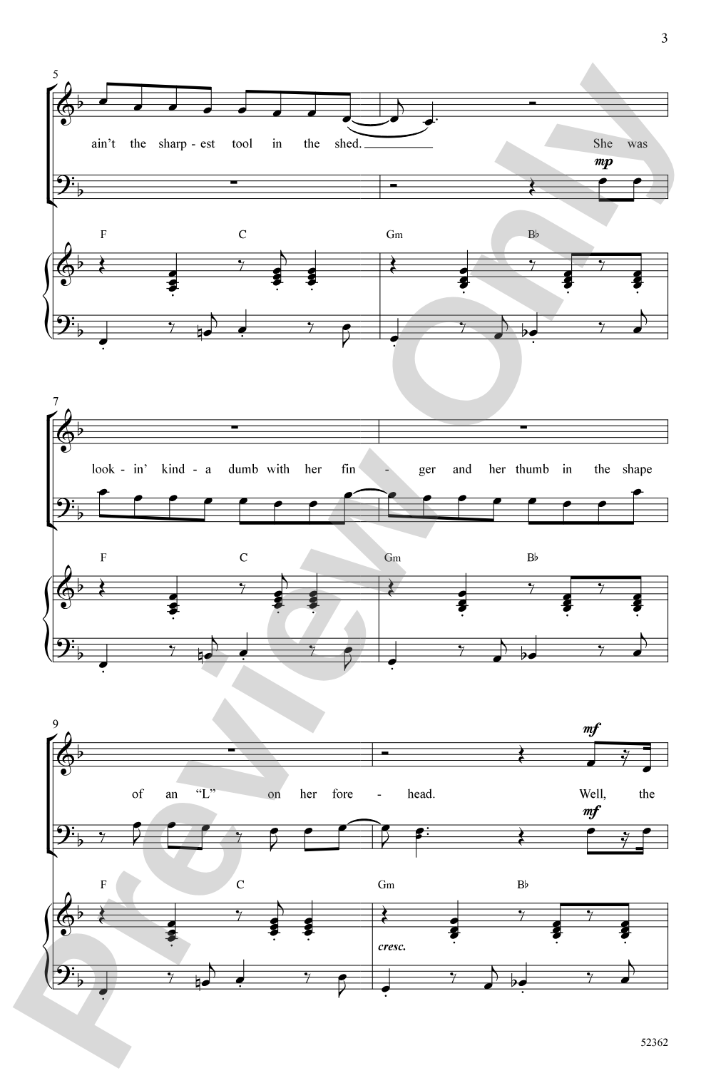 All Star: 3-Part Mixed Choral Octavo