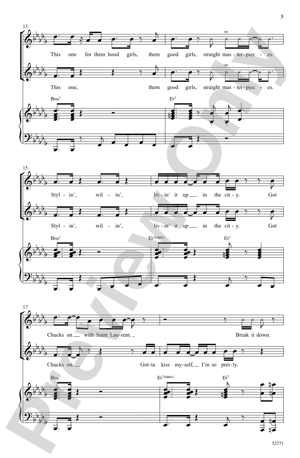 Uptown Funkytown: 2-Part Choral Octavo