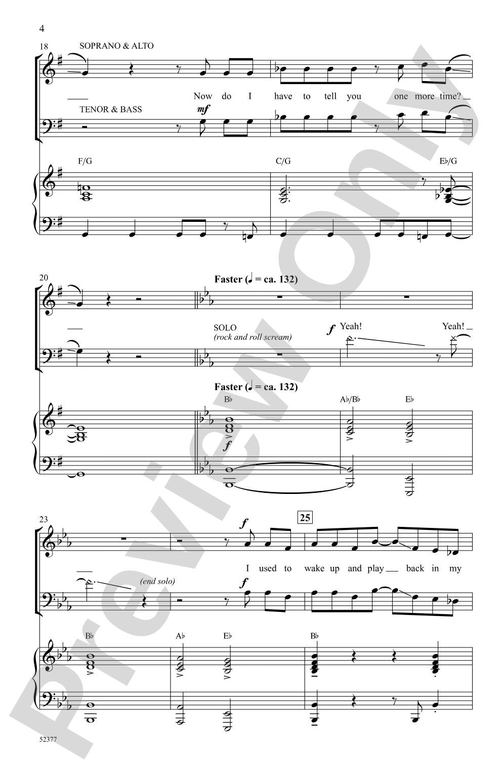 A Minecraft Movie: SATB Choral Octavo