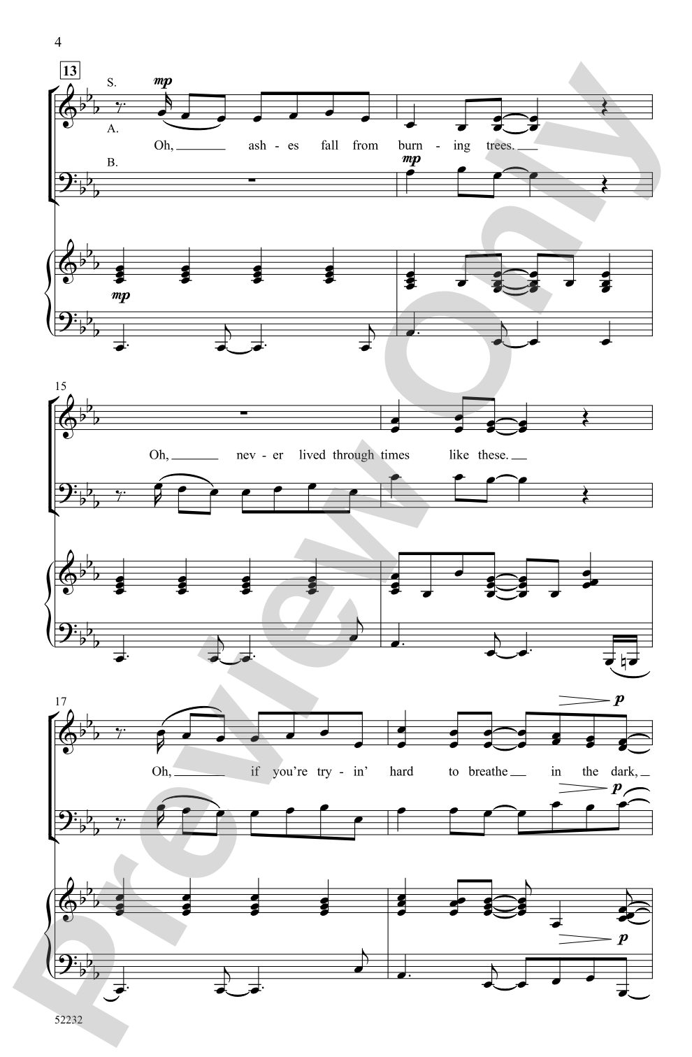 Brighter Days: SAB Choral Octavo