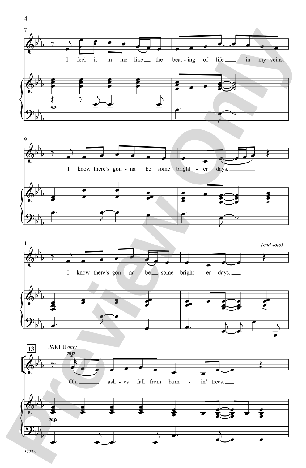 Brighter Days: 2-Part Choral Octavo