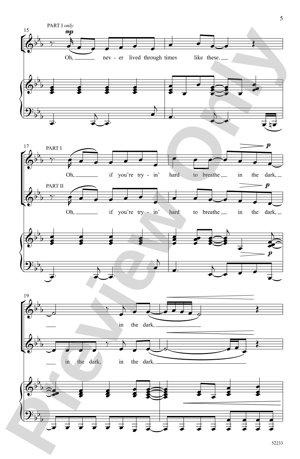 Brighter Days: 2-Part Choral Octavo