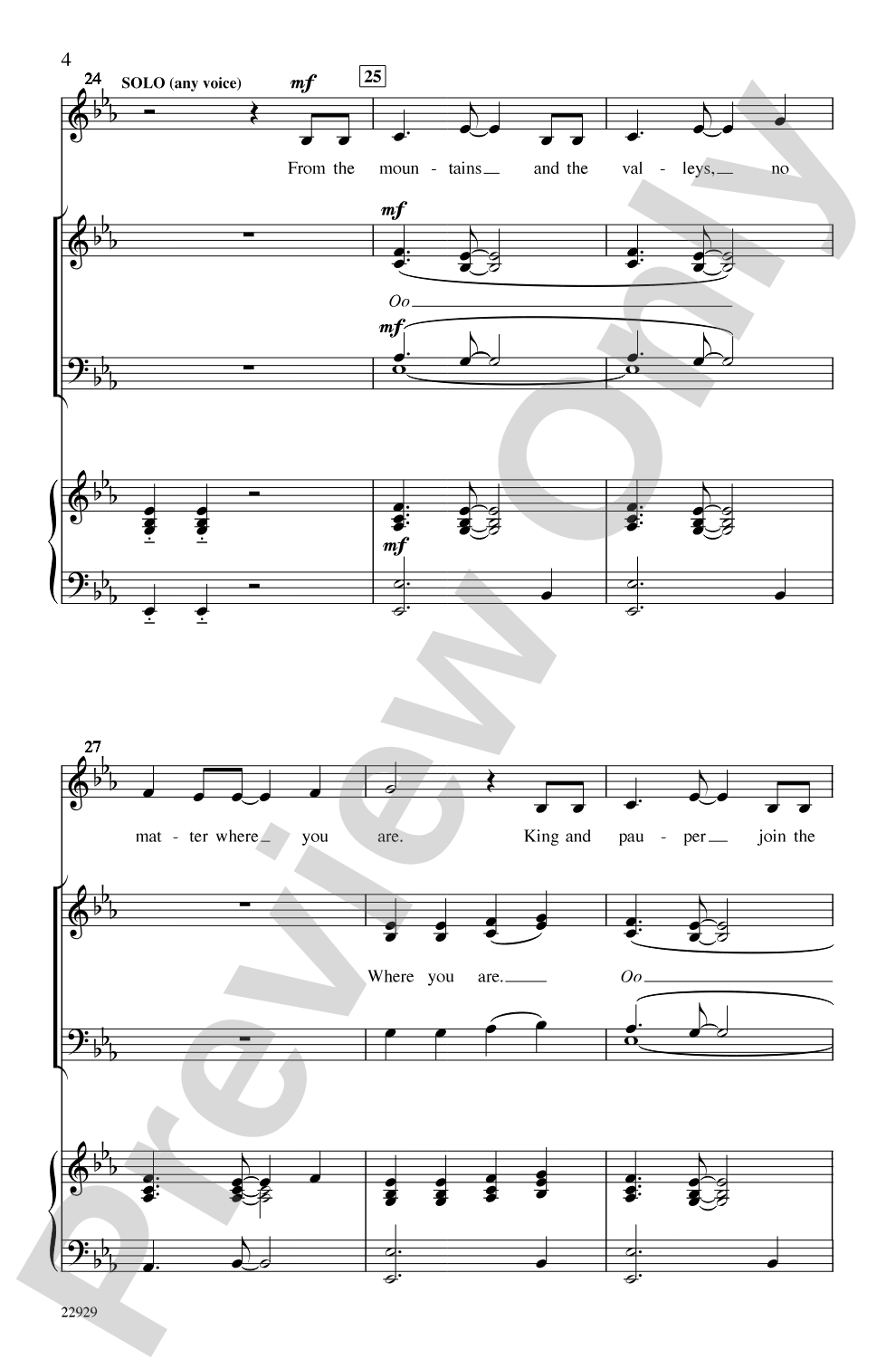 Bright Star Shining!: SATB Choral Octavo