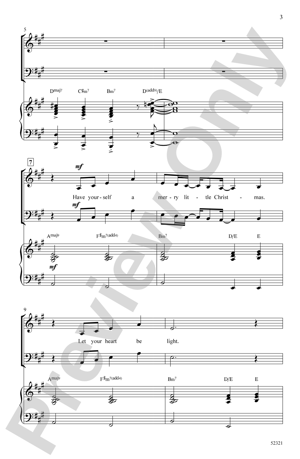 Have Yourself a Merry Little Christmas: SATB Choral Octavo