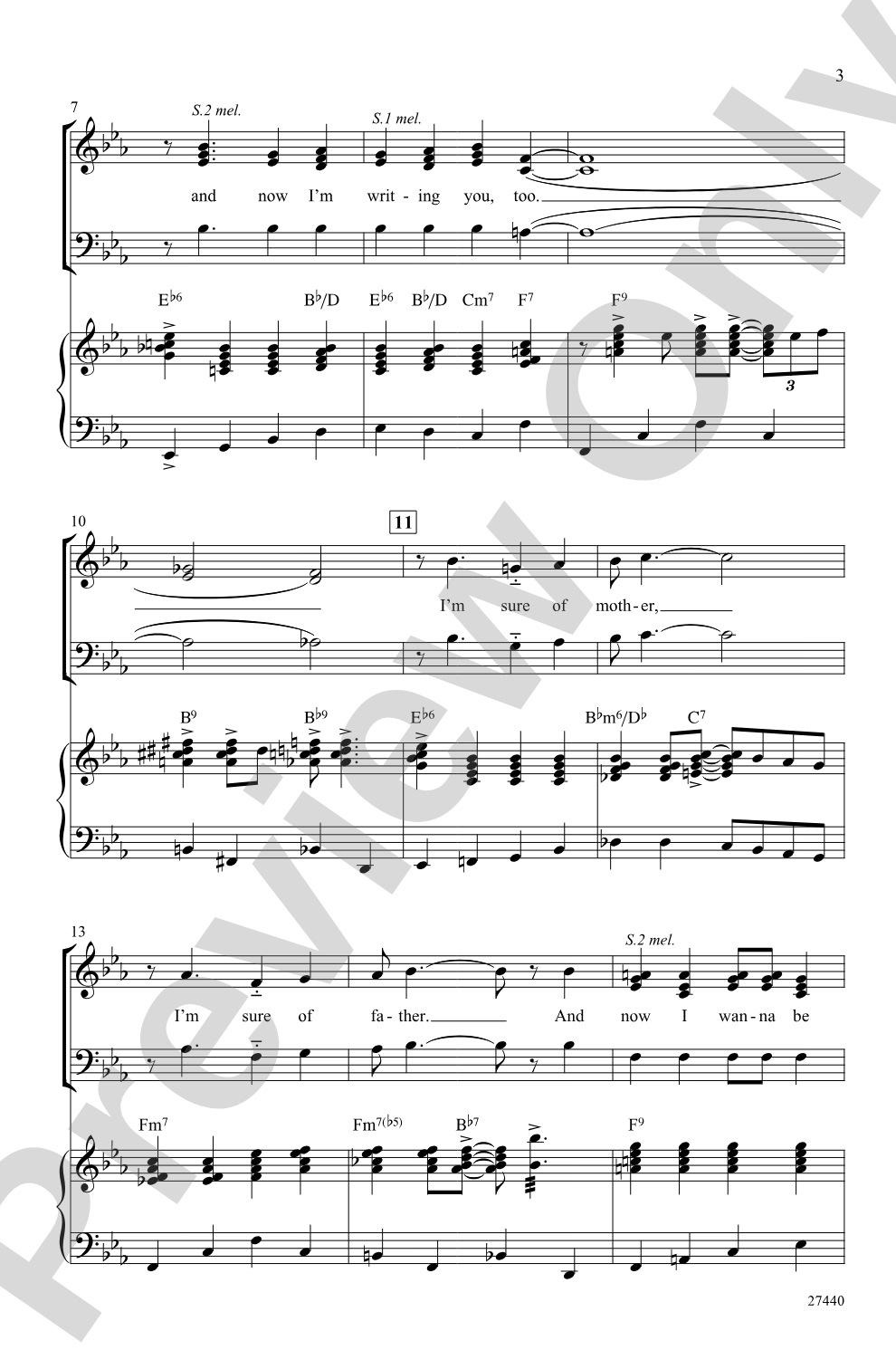 Don't Sit Under the Apple Tree: SAB Choral Octavo