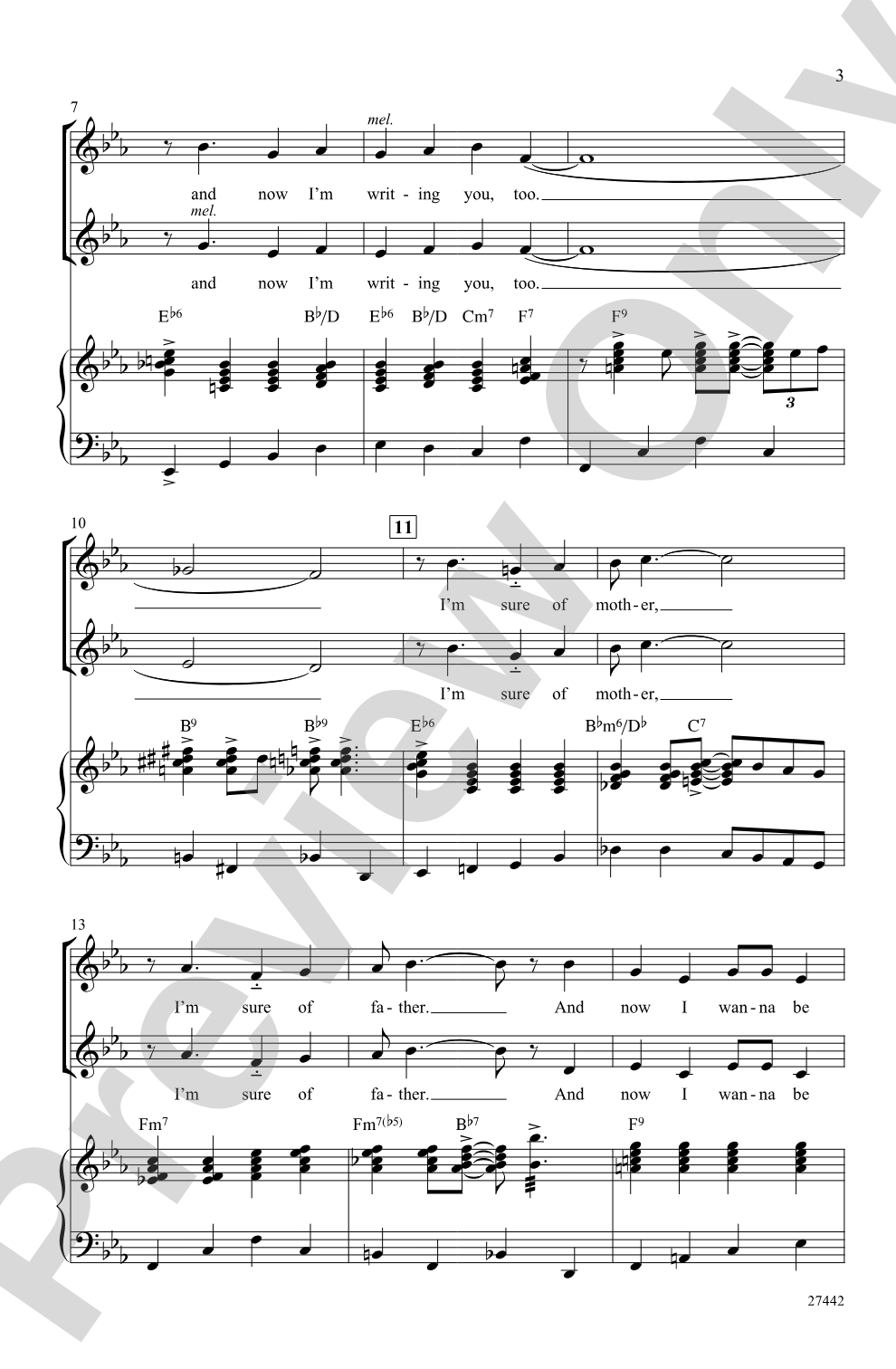 Don't Sit Under the Apple Tree: 2-Part Choral Octavo