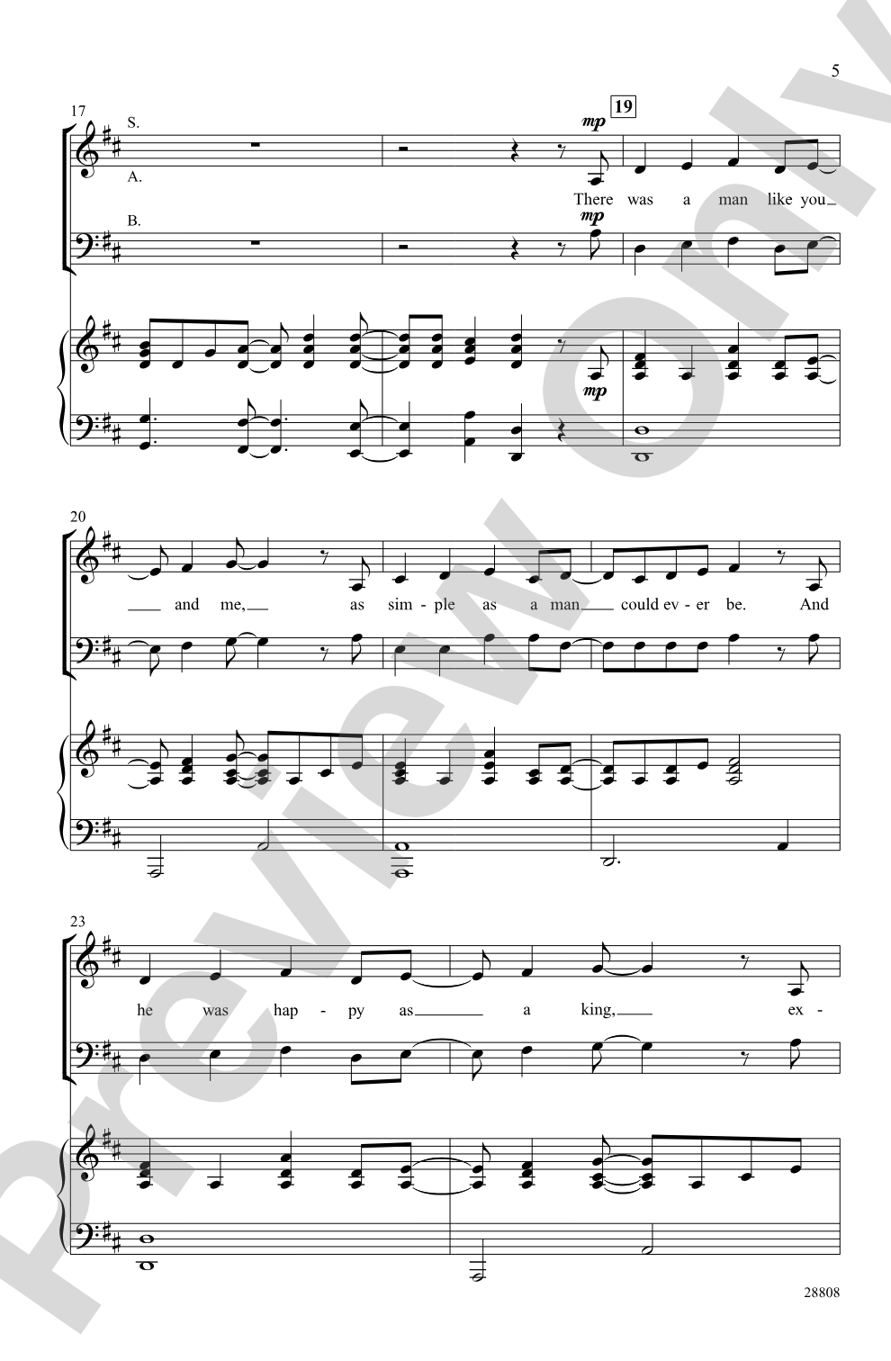 The Syncopated Clock: SAB Choral Octavo