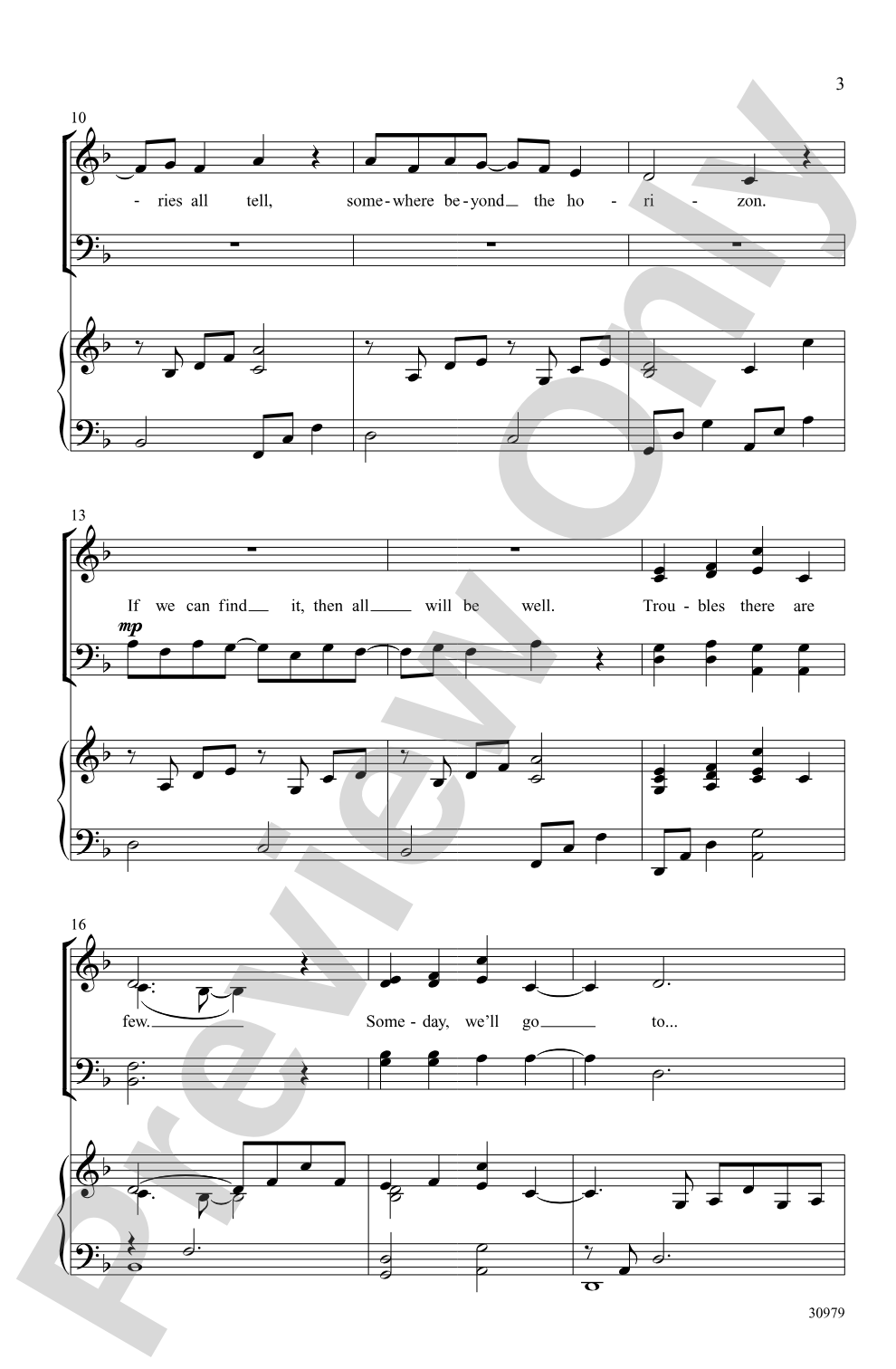 Solla Sollew: SATB Choral Octavo