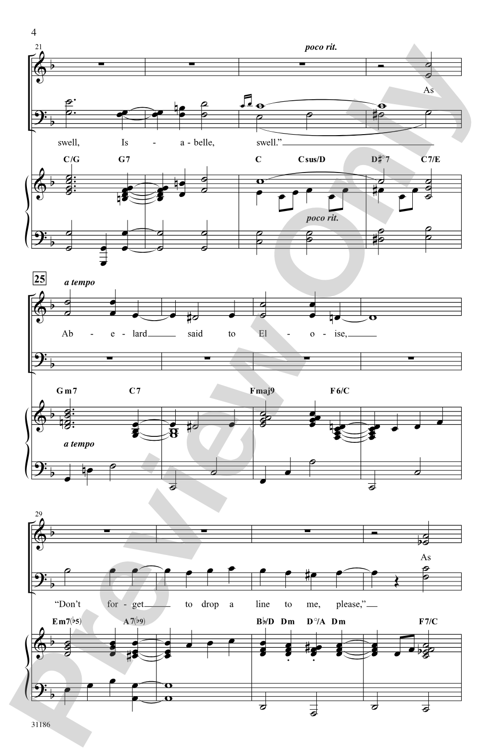 Just One of Those Things: SATB Choral Octavo