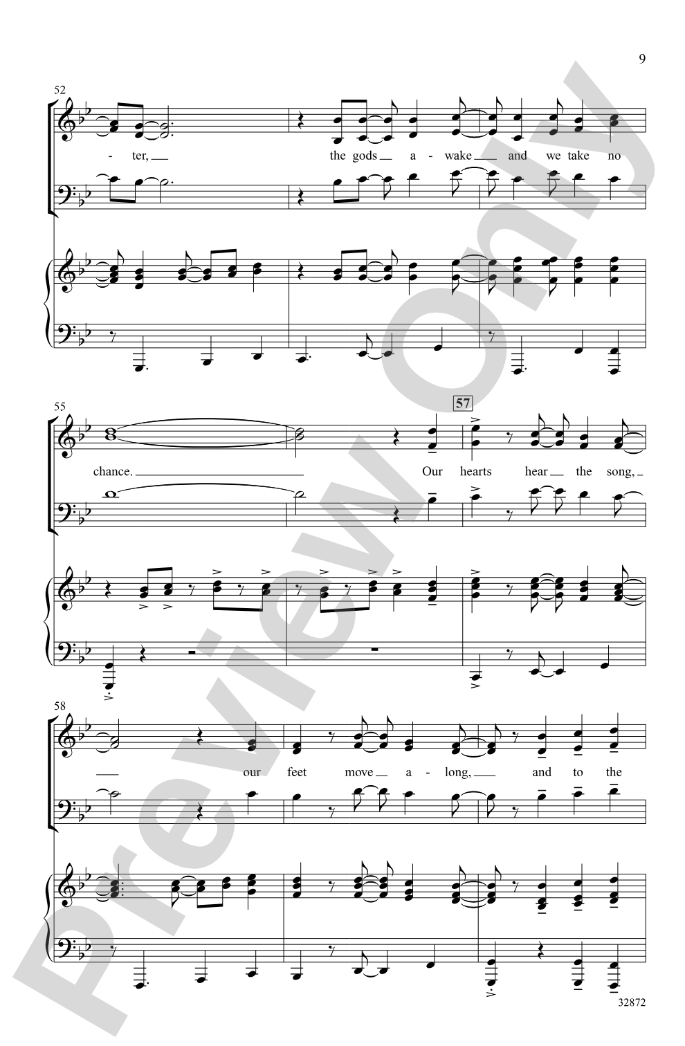 Once on This Island: A Choral Medley: SAB Choral Octavo