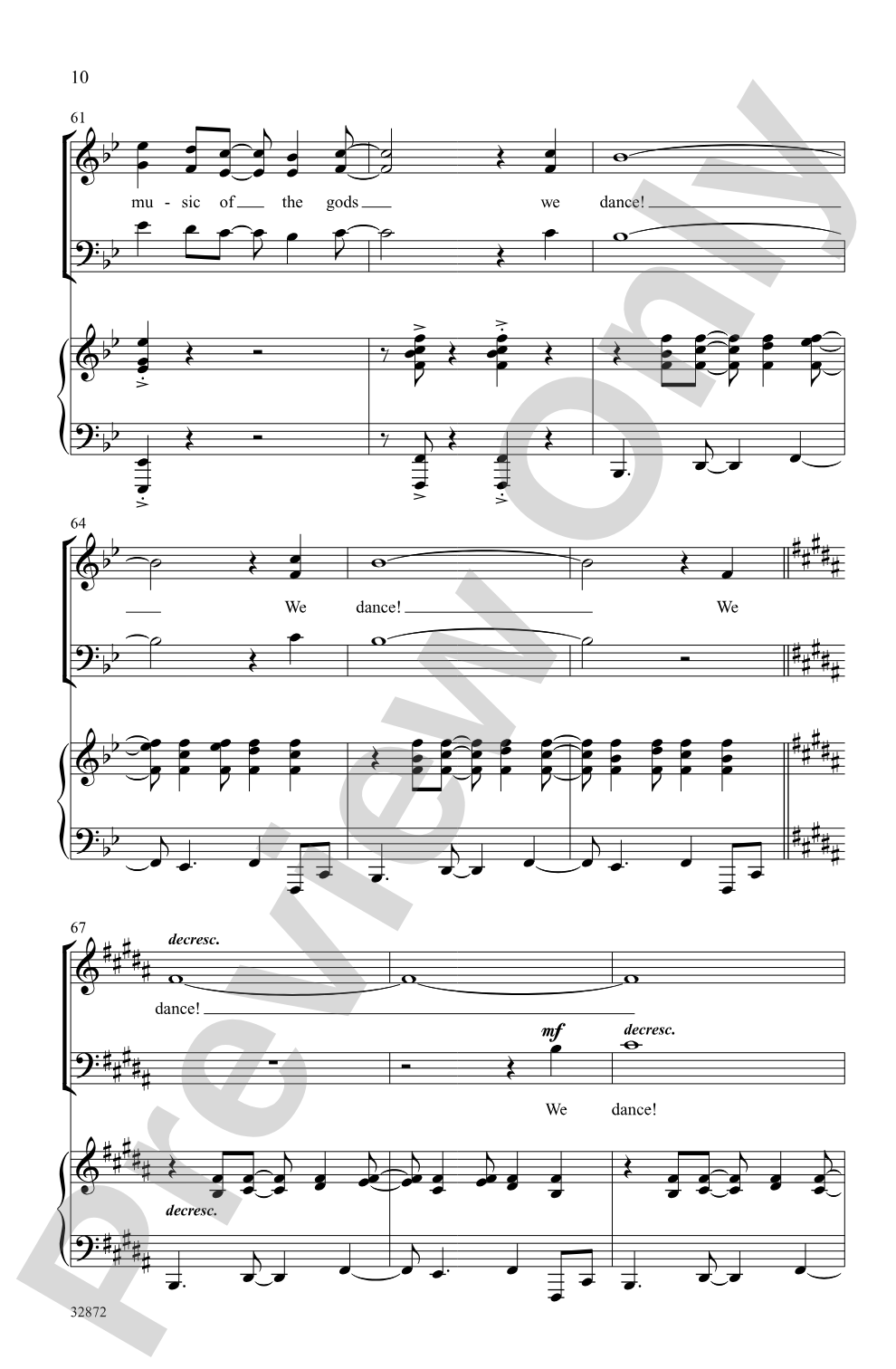 Once on This Island: A Choral Medley: SAB Choral Octavo