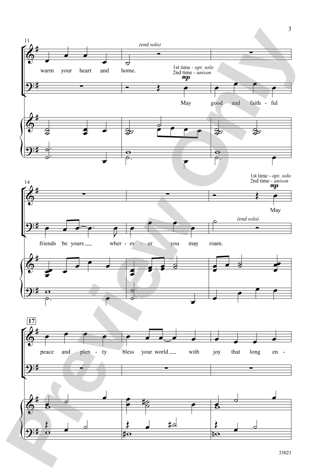 Until We Meet Again: SATB Choral Octavo