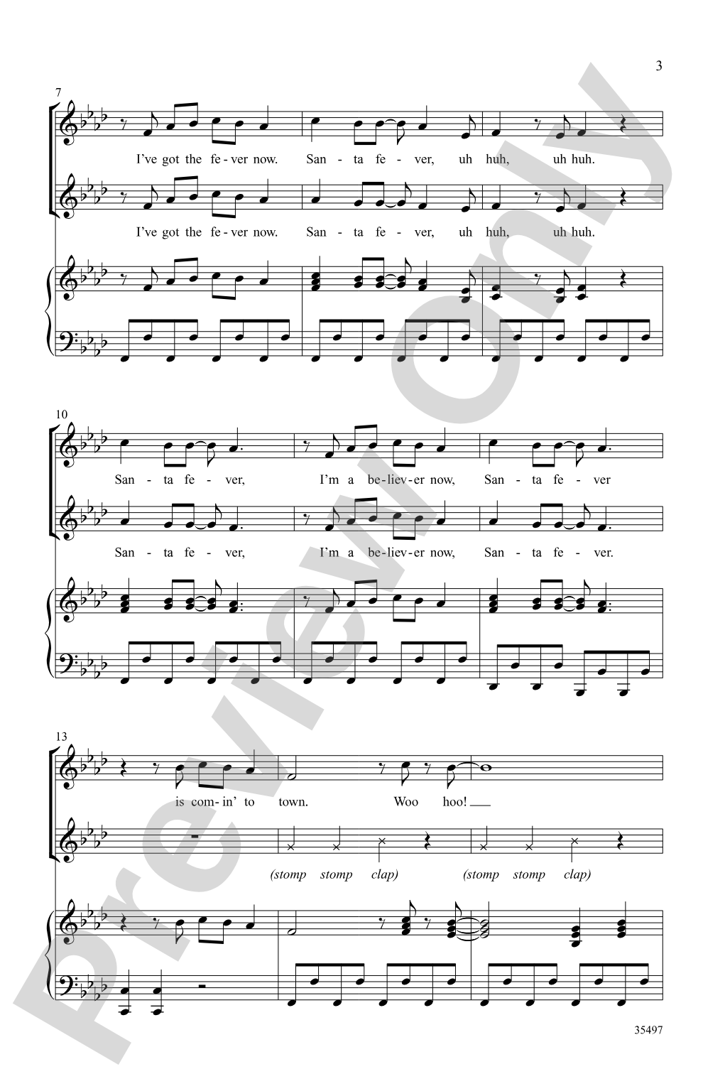 Santa Mash-Up: 2-Part Choral Octavo