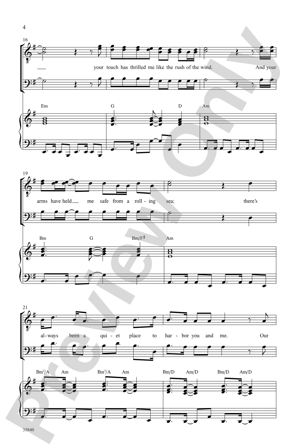 Rock the Boat: TTBB Choral Octavo