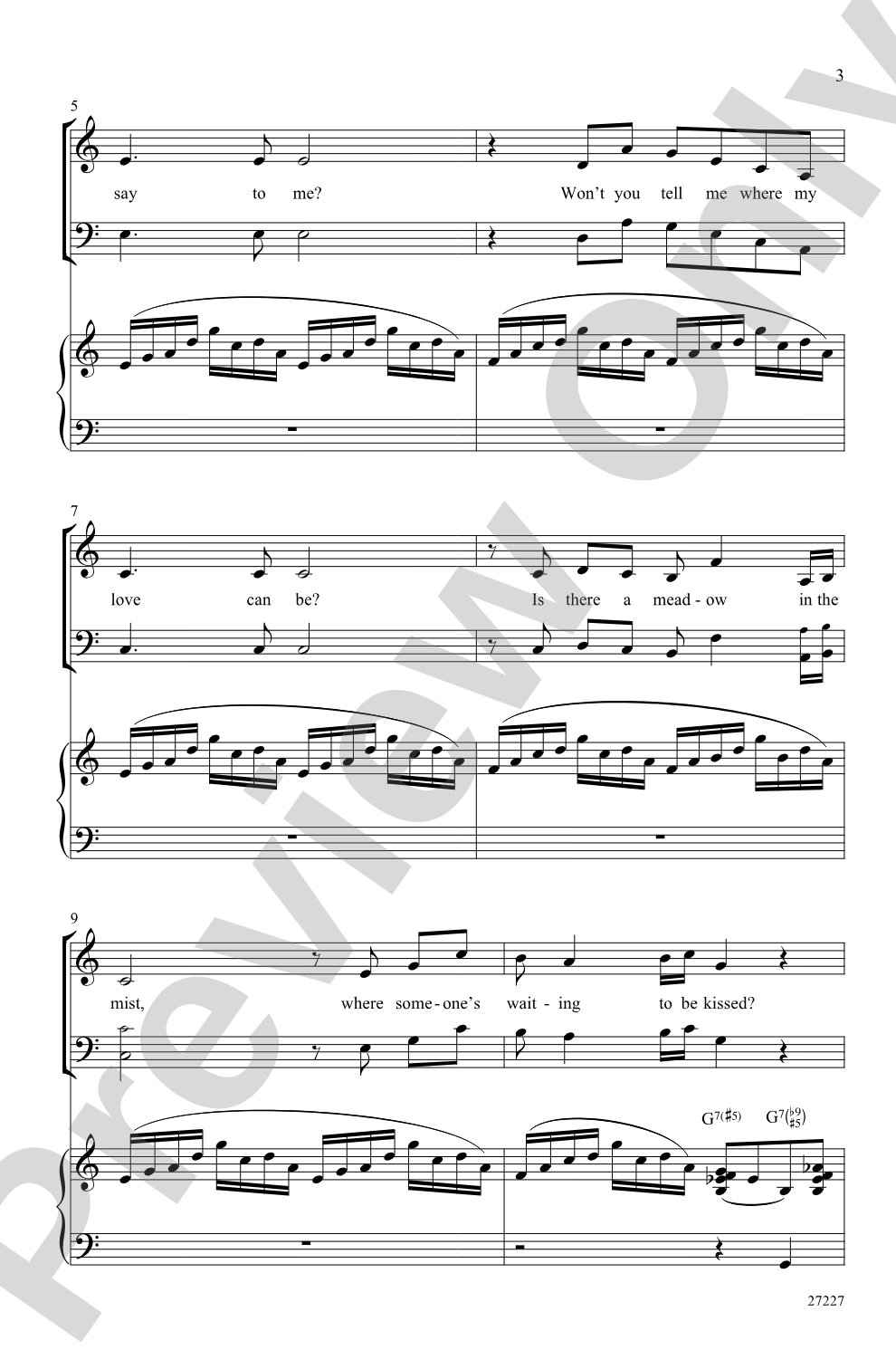 Skylark: SATB Choral Octavo