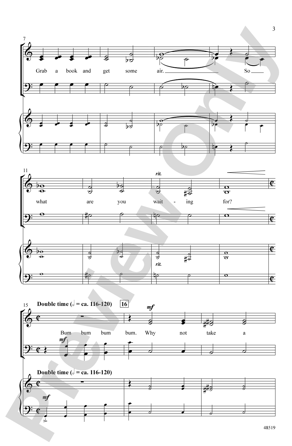 Cuphead: SAB Choral Octavo
