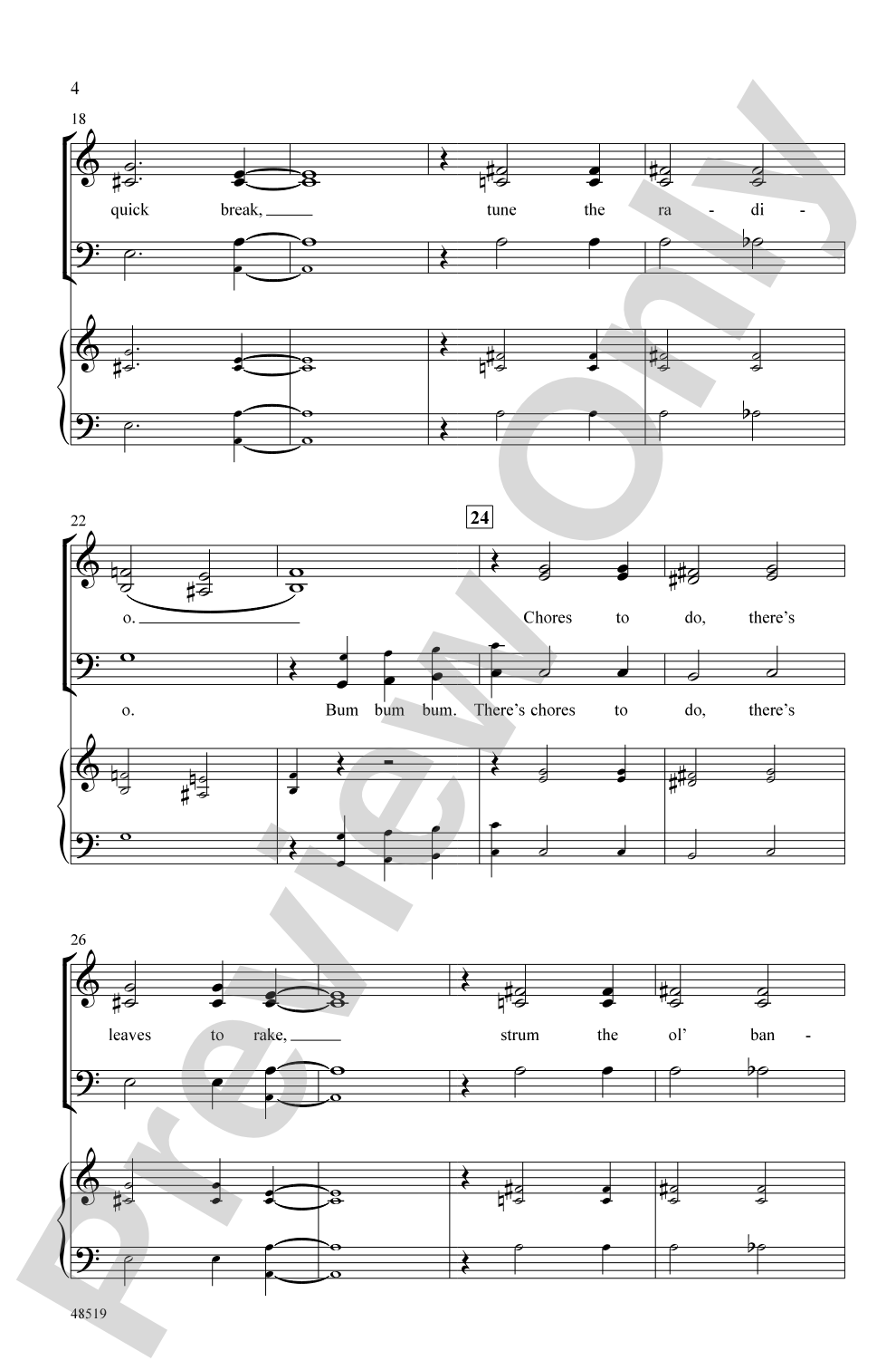 Cuphead: SAB Choral Octavo