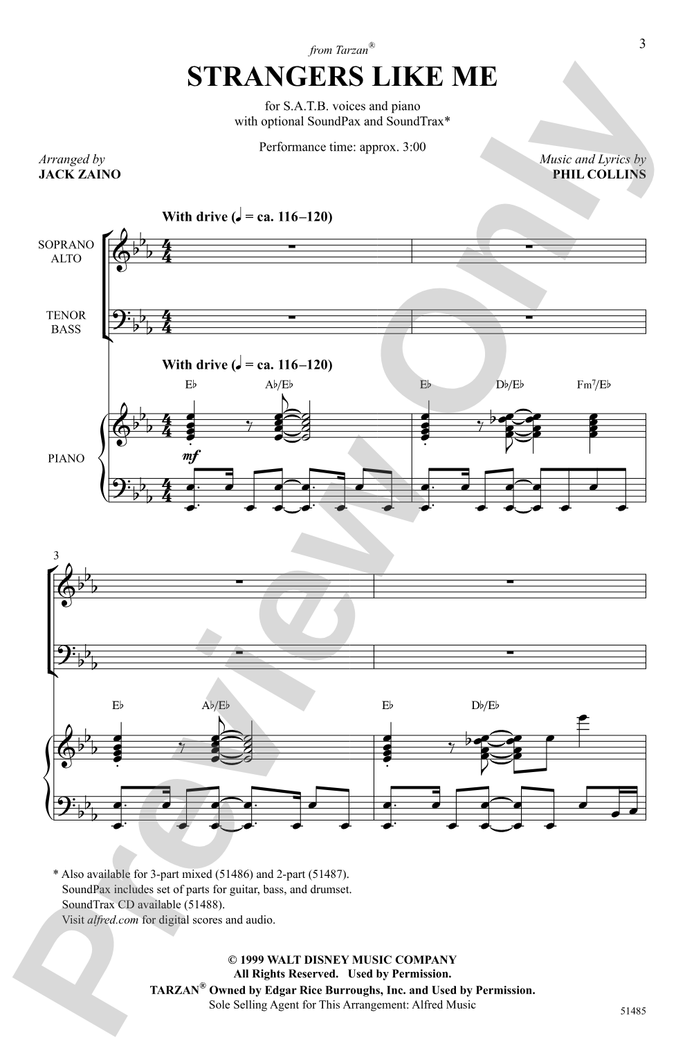 Strangers Like Me: SATB Choral Octavo