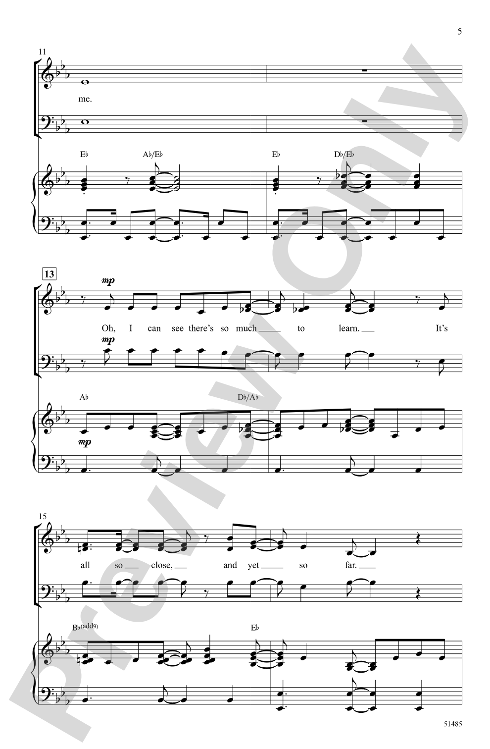 Strangers Like Me: SATB Choral Octavo