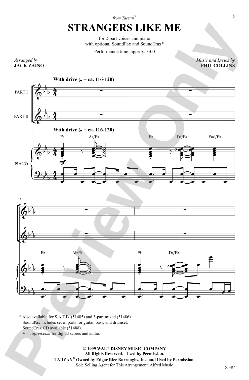 Strangers Like Me: 2-Part Choral Octavo