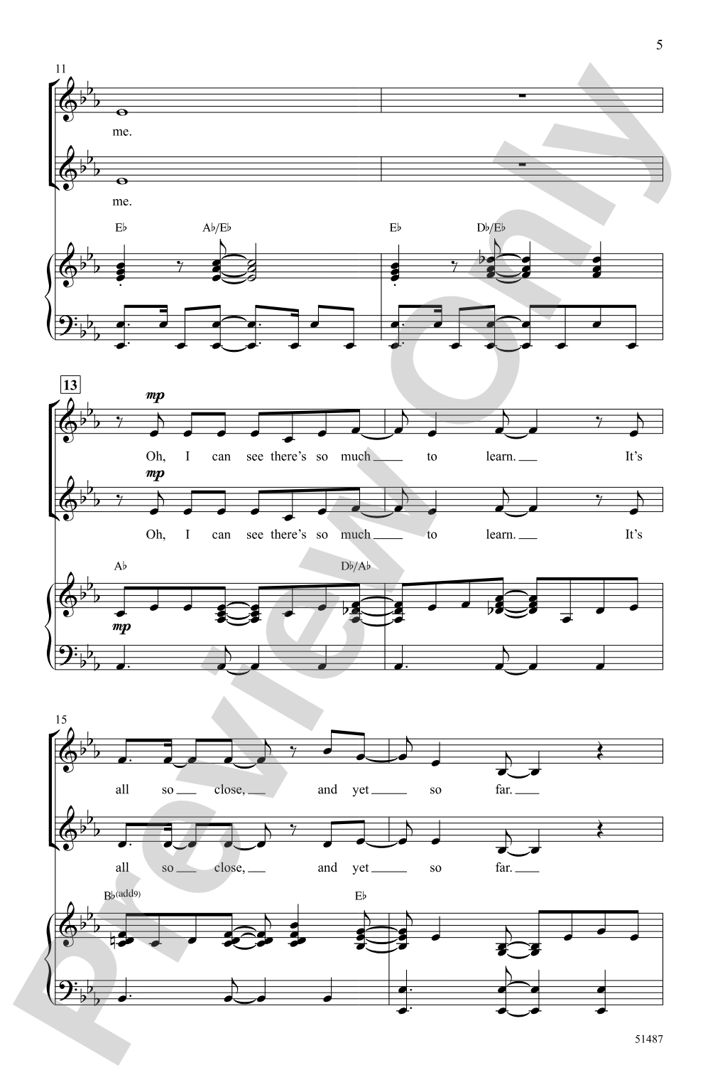 Strangers Like Me: 2-Part Choral Octavo