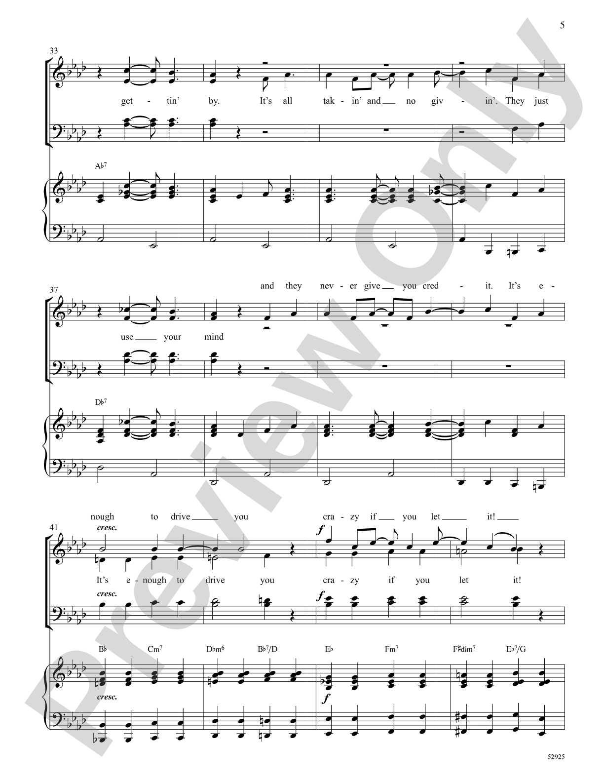 A Dolly Parton Portrait: SATB Choral Octavo