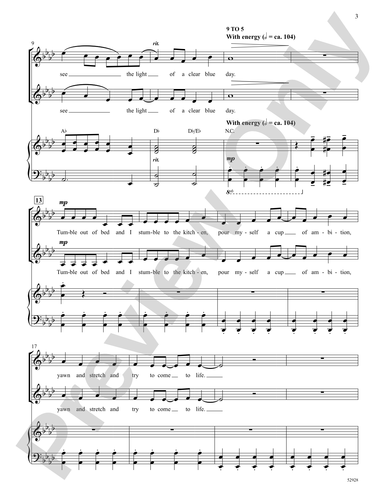 A Dolly Parton Portrait: 2-Part Choral Octavo