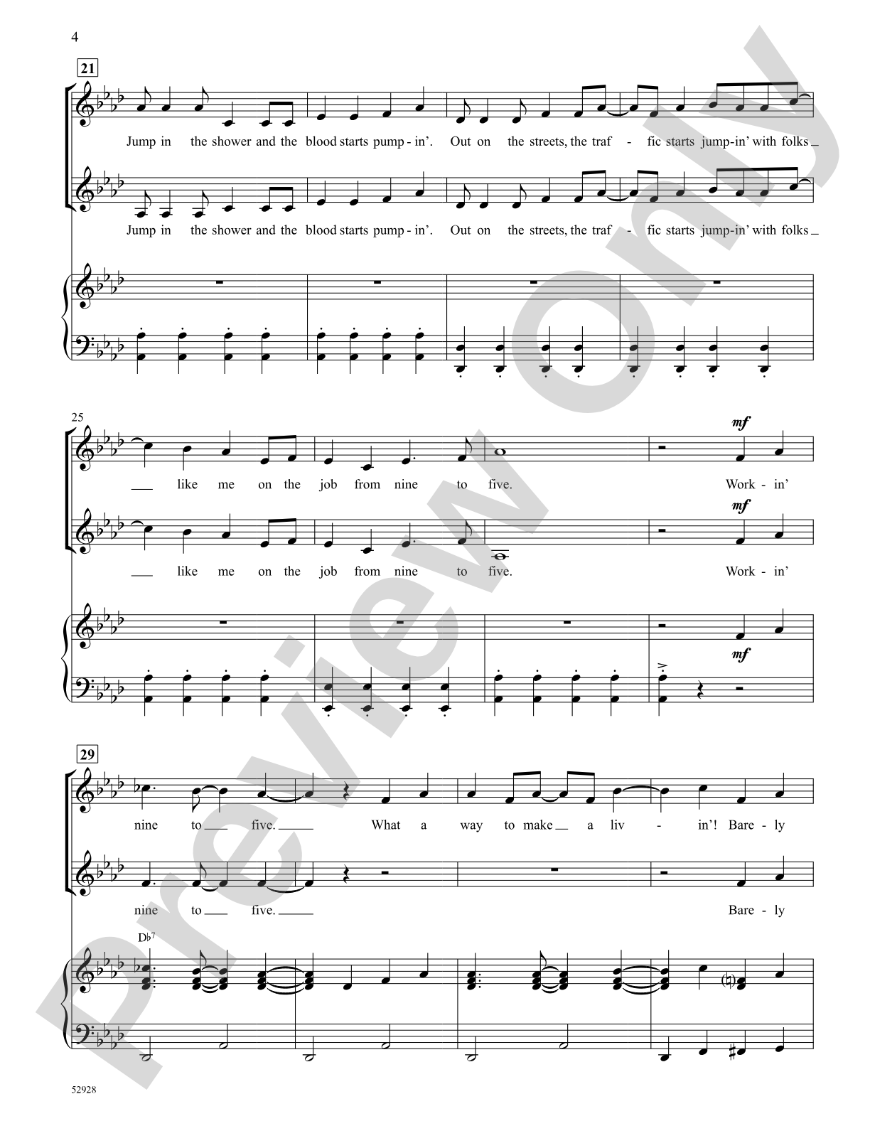 A Dolly Parton Portrait: 2-Part Choral Octavo