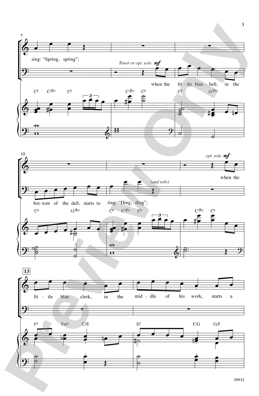 Let's Do It (Let's Fall in Love): SATB Choral Octavo