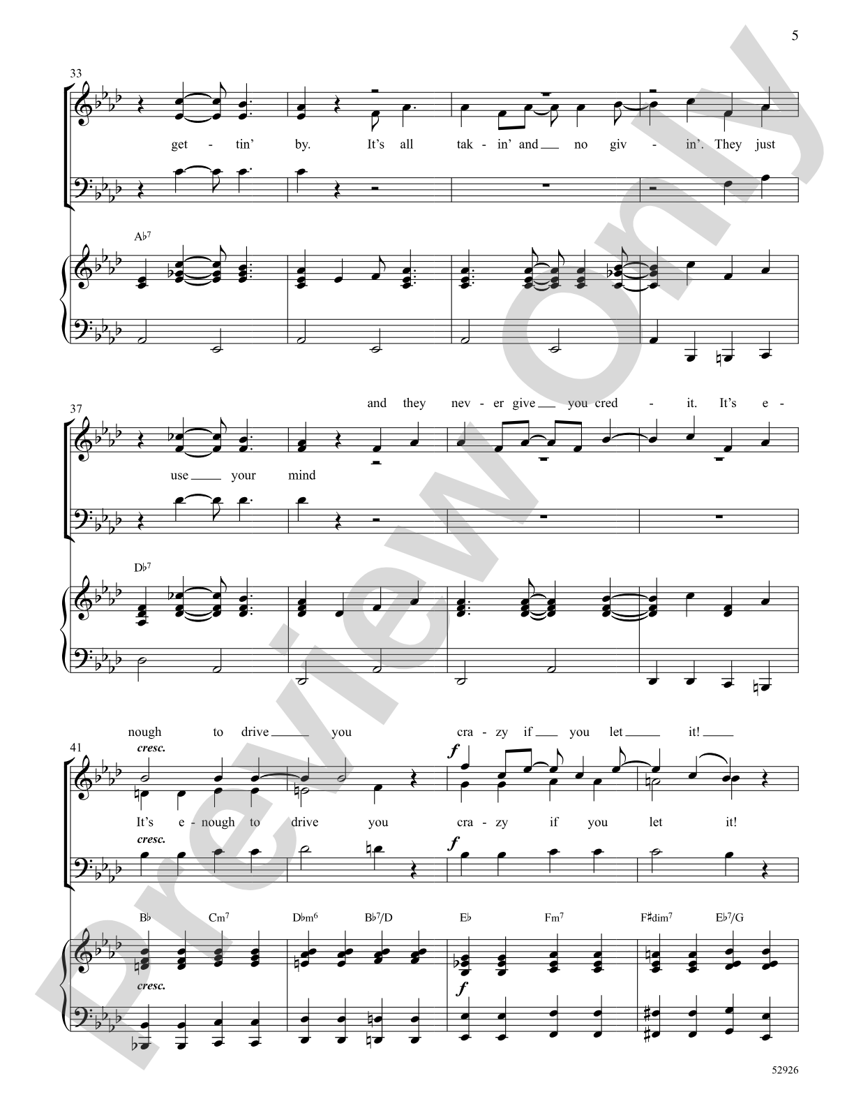 A Dolly Parton Portrait: SAB Choral Octavo