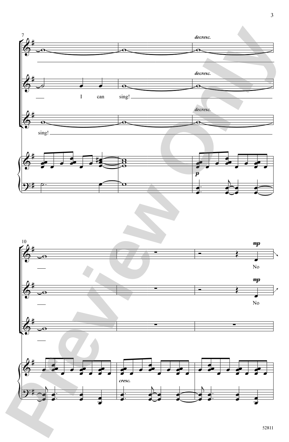 I Can Sing!: SSA Choral Octavo