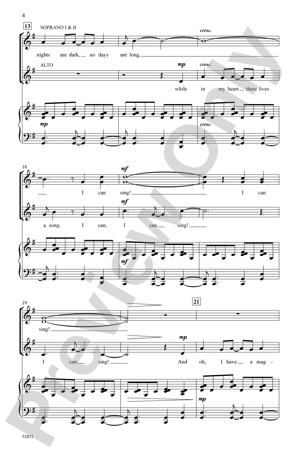 I Can Sing!: SSA Choral Octavo