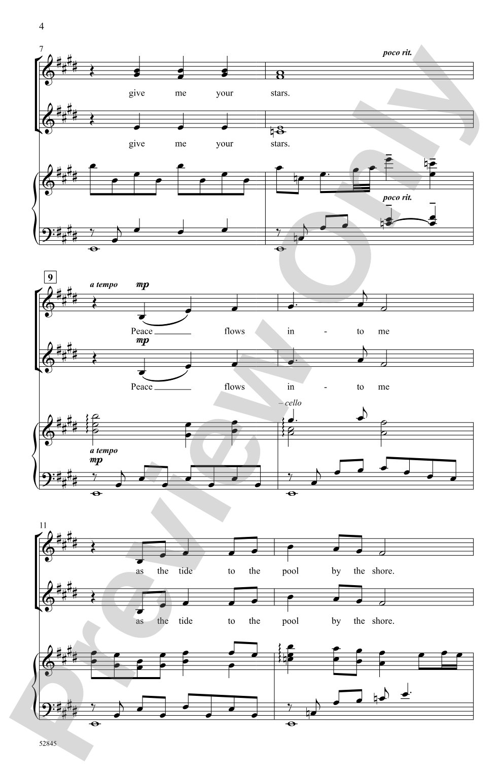 Stars to Hold: SSA Choral Octavo