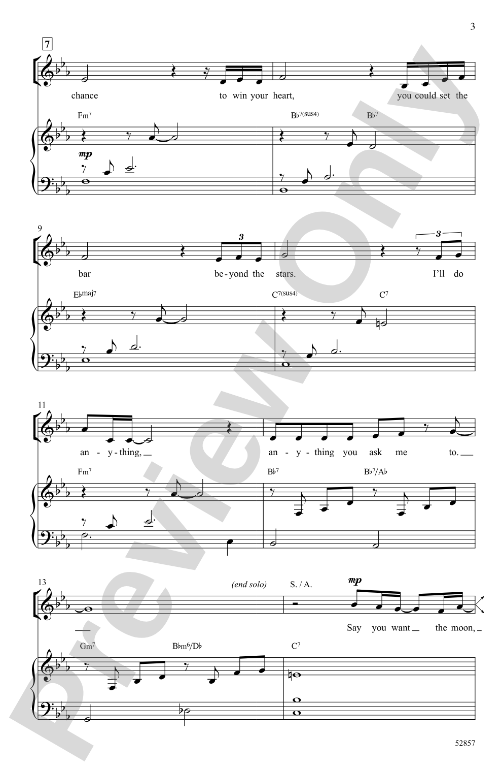 Risk It All: SAB Choral Octavo