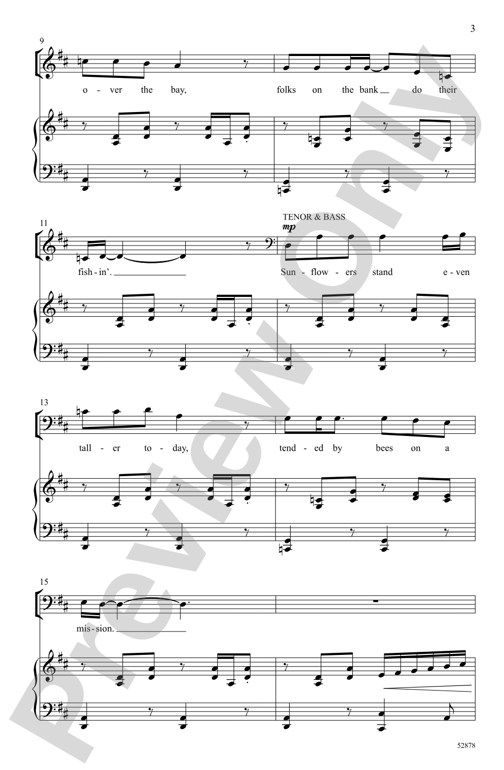 Edenton Dance: SATB Choral Octavo