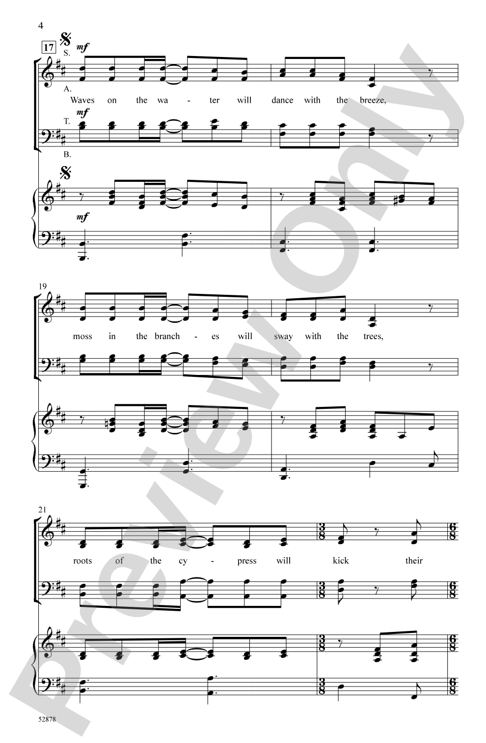 Edenton Dance: SATB Choral Octavo