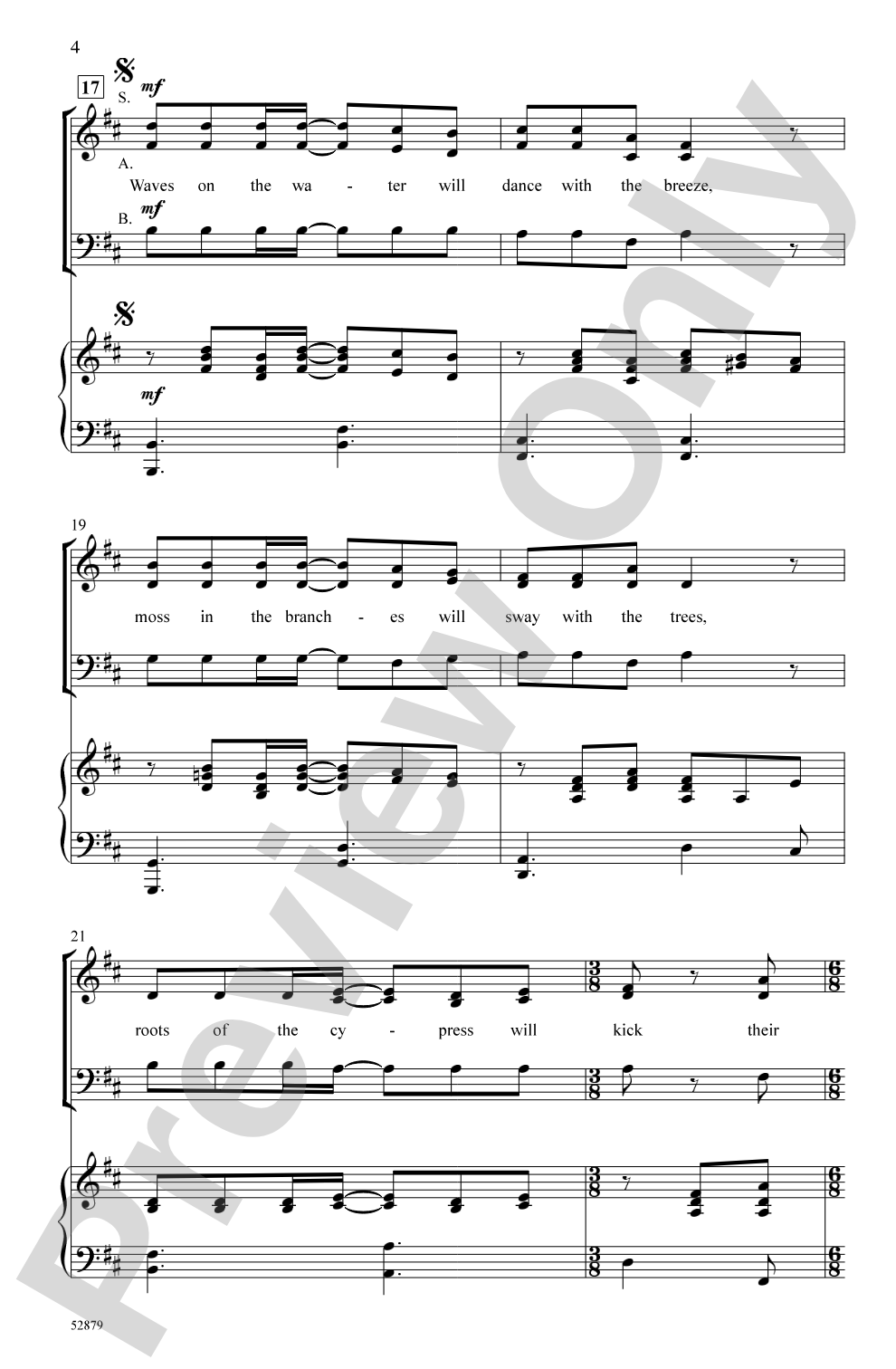 Edenton Dance: SAB Choral Octavo