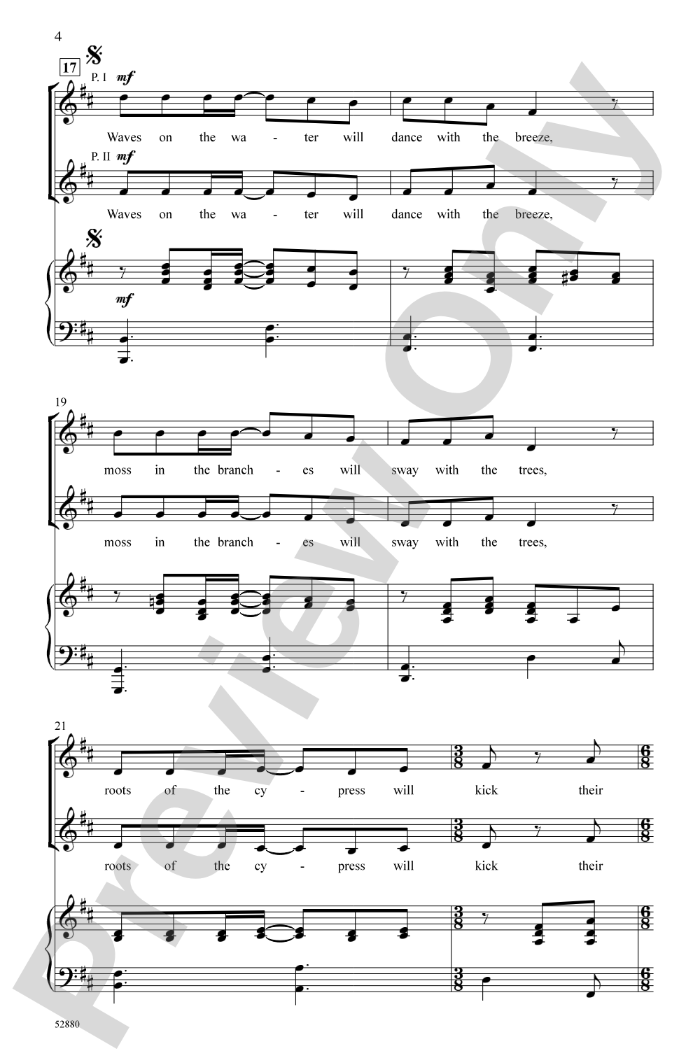 Edenton Dance: 2-Part Choral Octavo