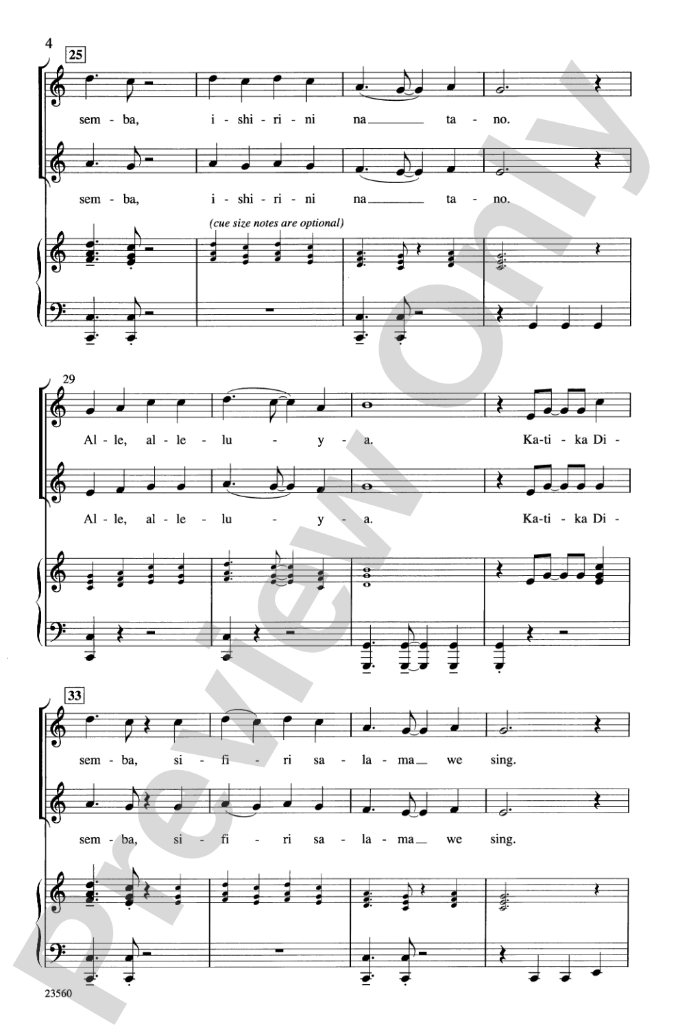 Heri Za Krismas: 2-Part Choral Octavo