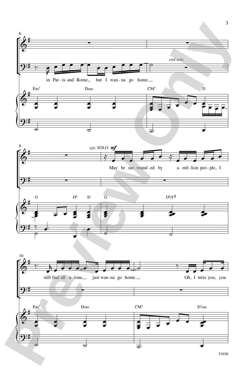 Home: SAB Choral Octavo