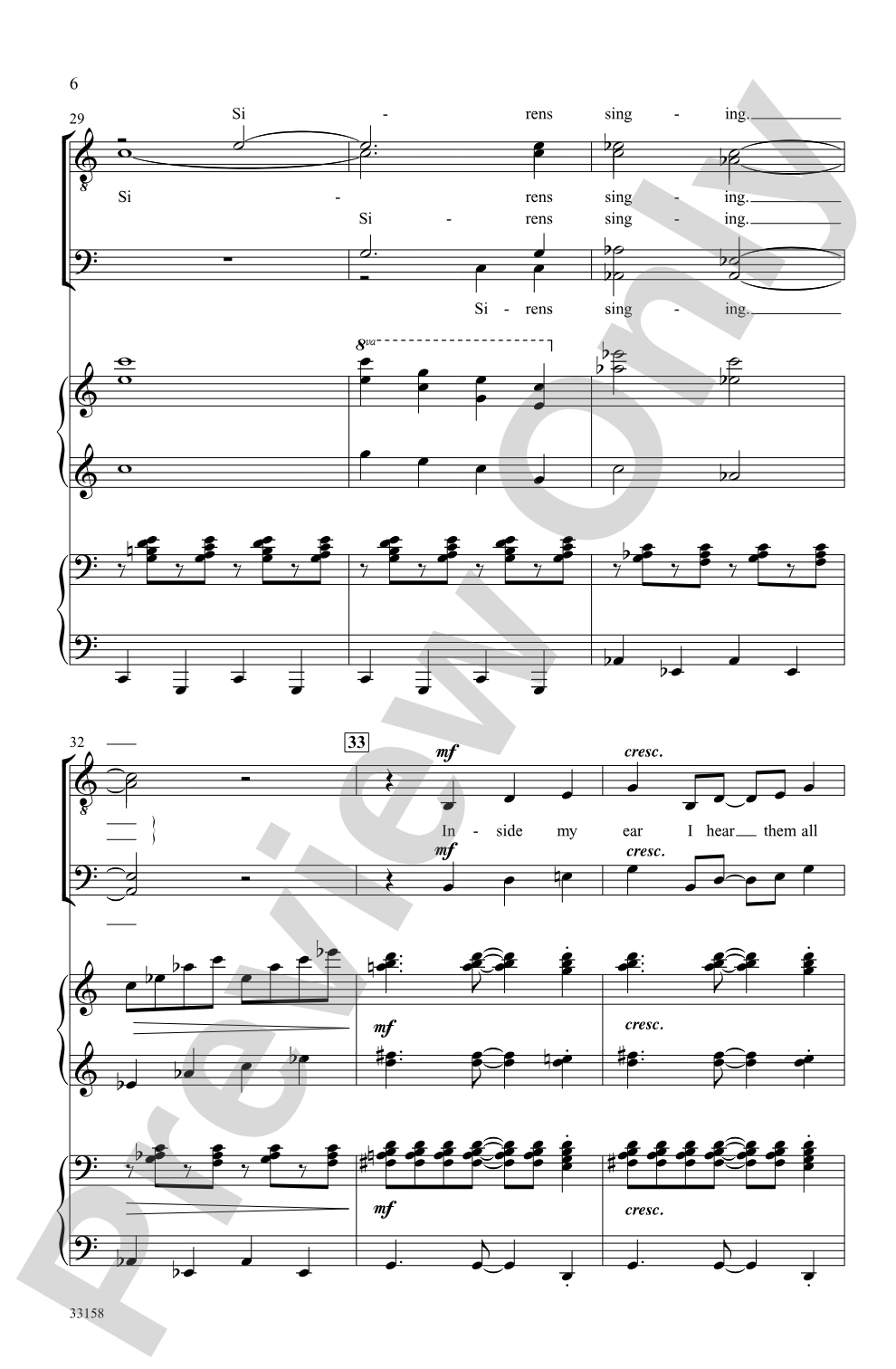 I Can See It: TTBB Choral Octavo