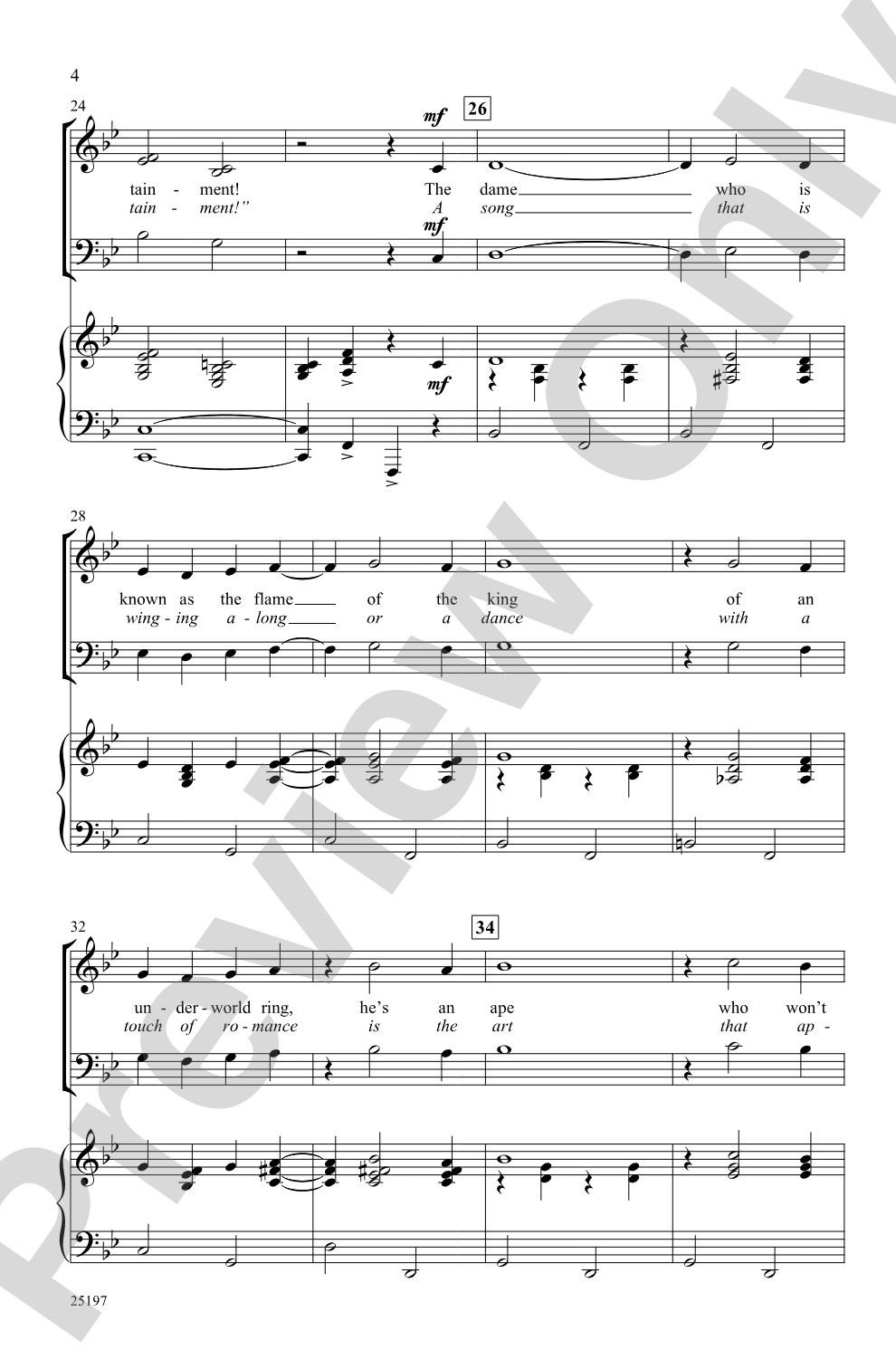 That's Entertainment: SAB Choral Octavo
