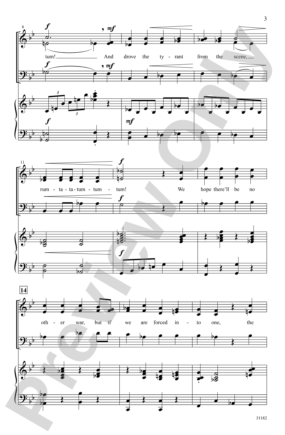 Strike Up the Band!: SAB Choral Octavo