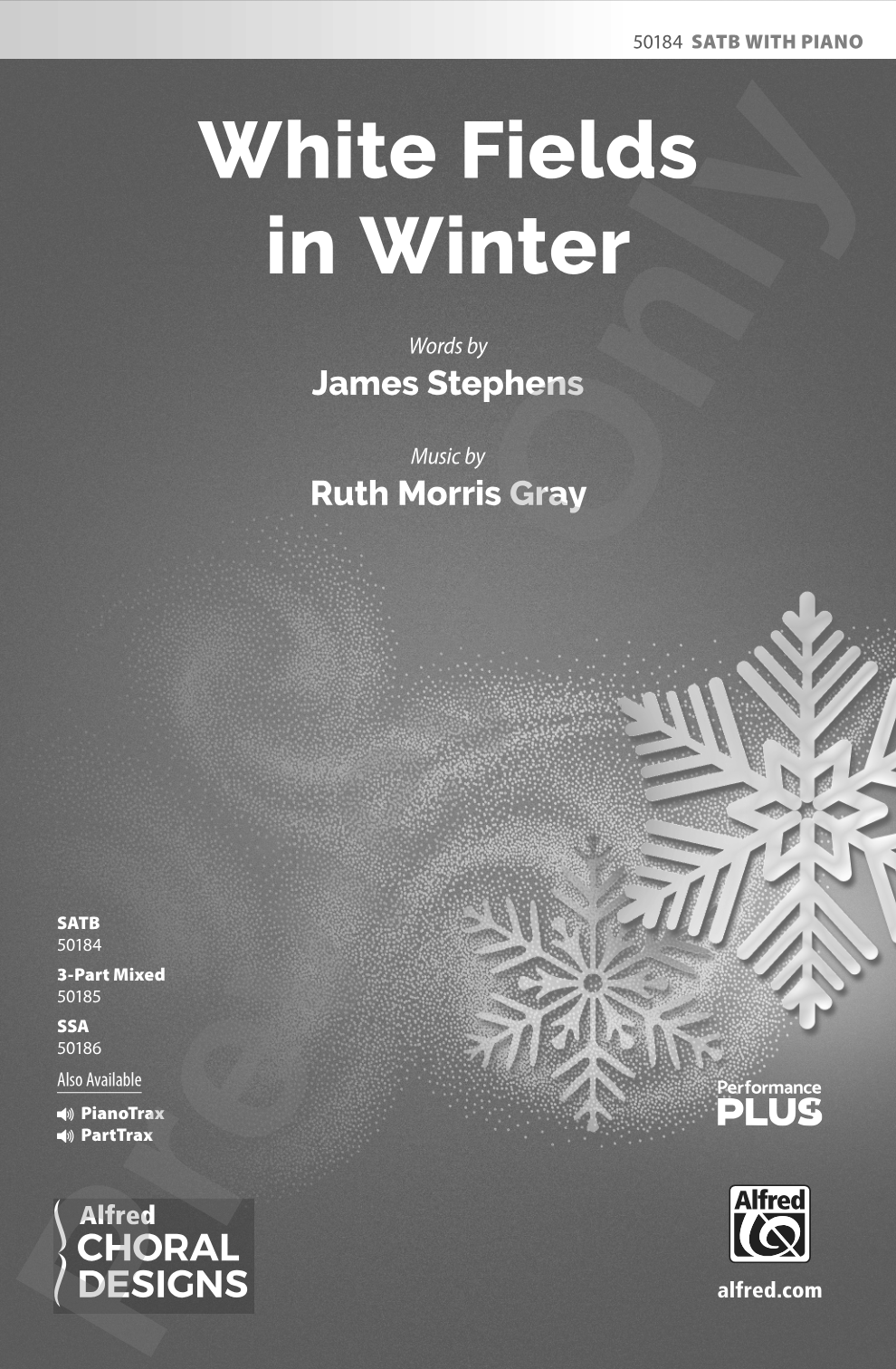 White Fields in Winter: SATB Choral Octavo