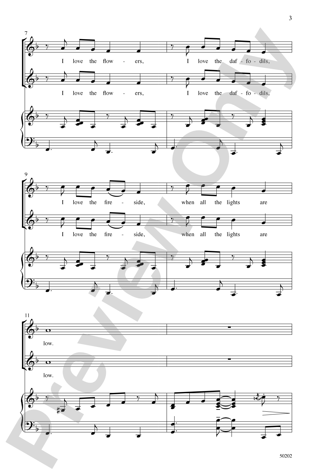 I Love the Mountains: 2-Part Choral Octavo