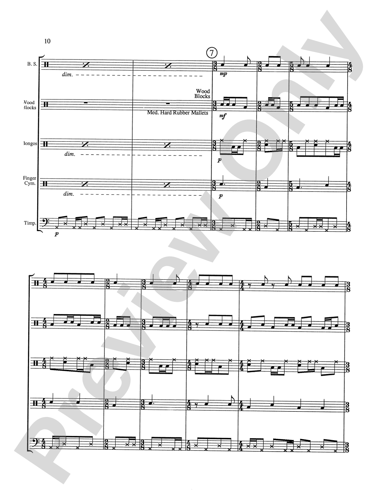 Japanese Impressions: Percussion Ensemble Book