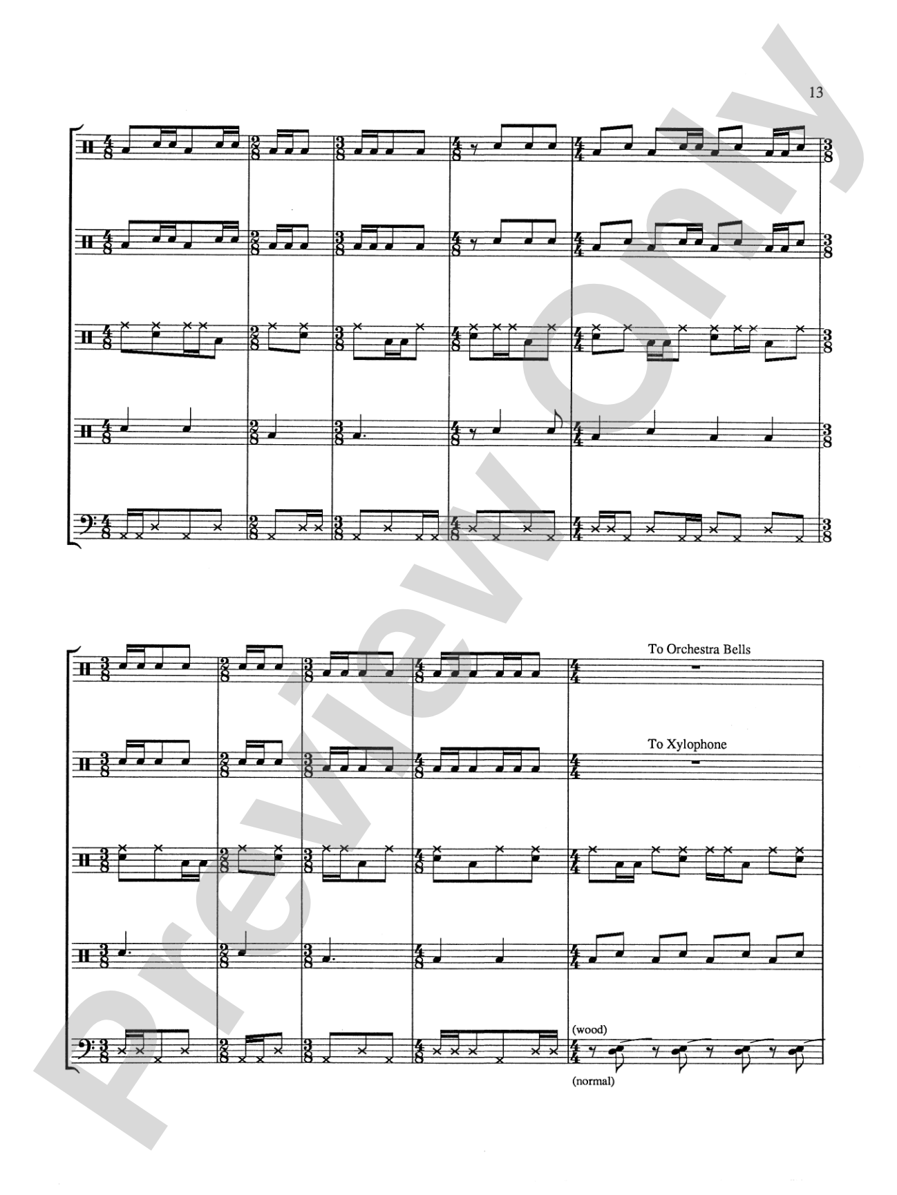 Japanese Impressions: Percussion Ensemble Book