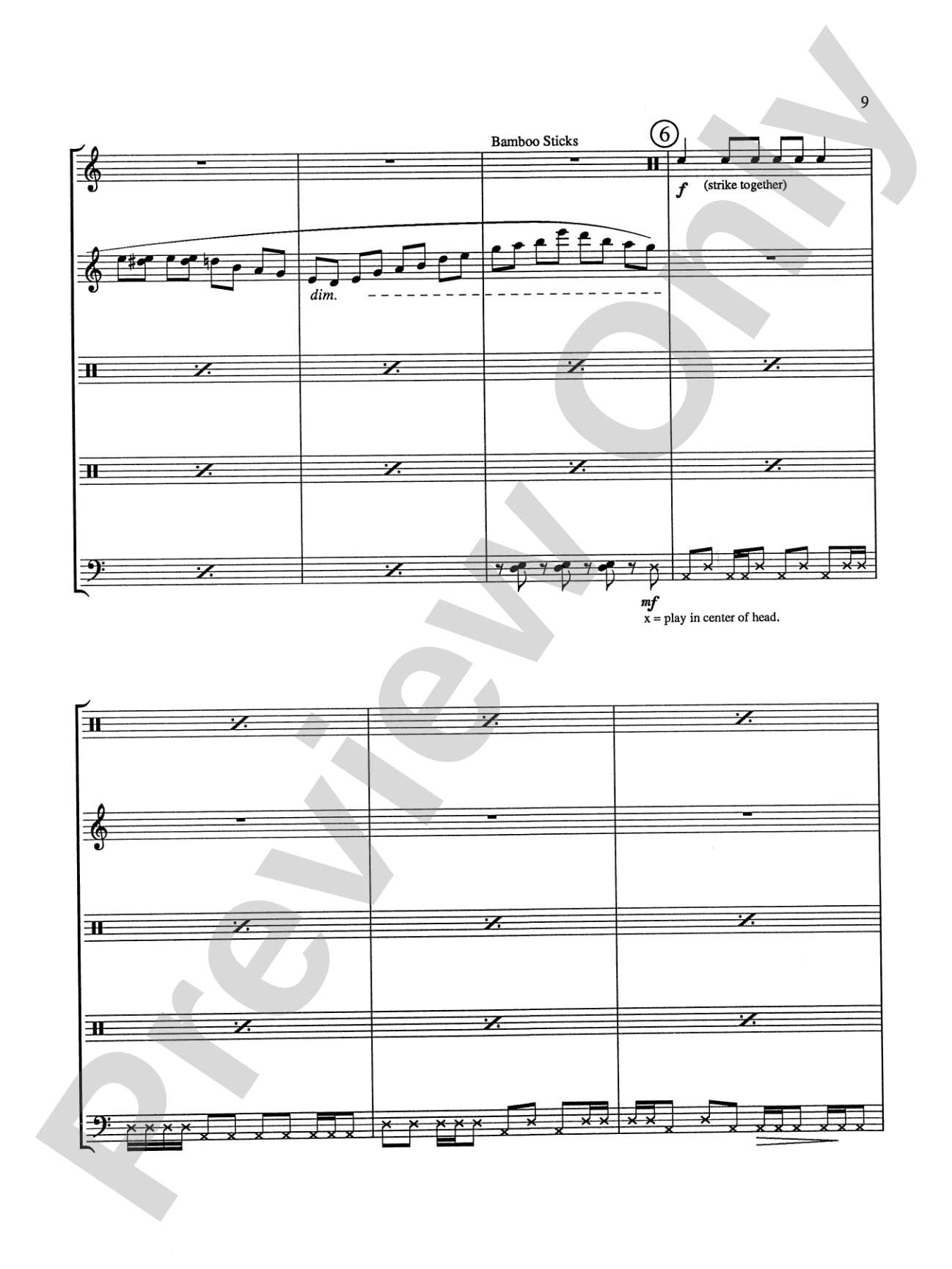 Japanese Impressions: Percussion Ensemble Book